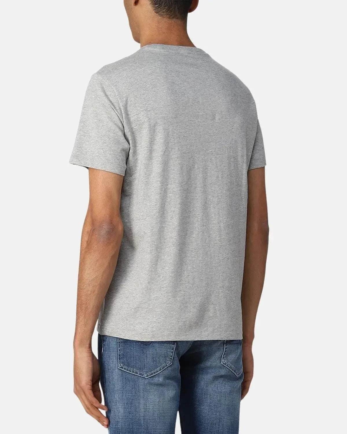 RALPH LAUREN MENS COTTON JERSEY T - SHIRT ANDOVER HEATHER | Studio DOS