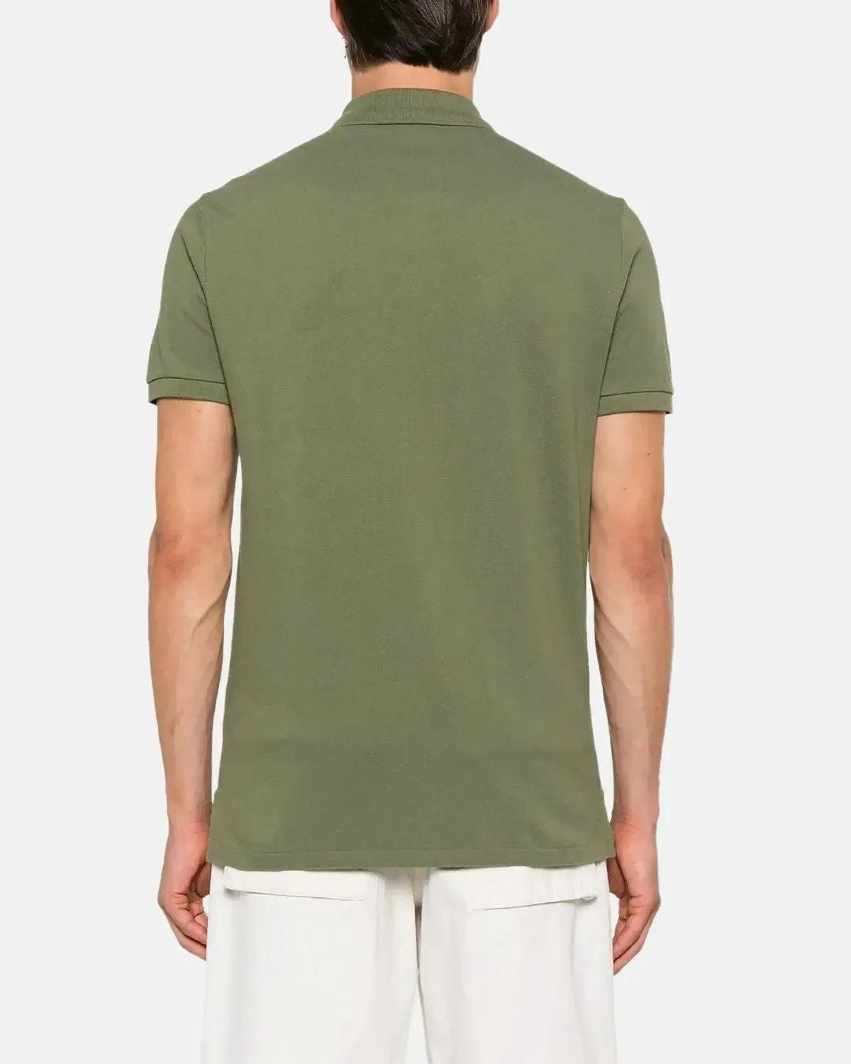 RALPH LAUREN MENS CUSTOM SLIM FIT MESH POLO SHIRT GARDEN TRAIL | Studio DOS