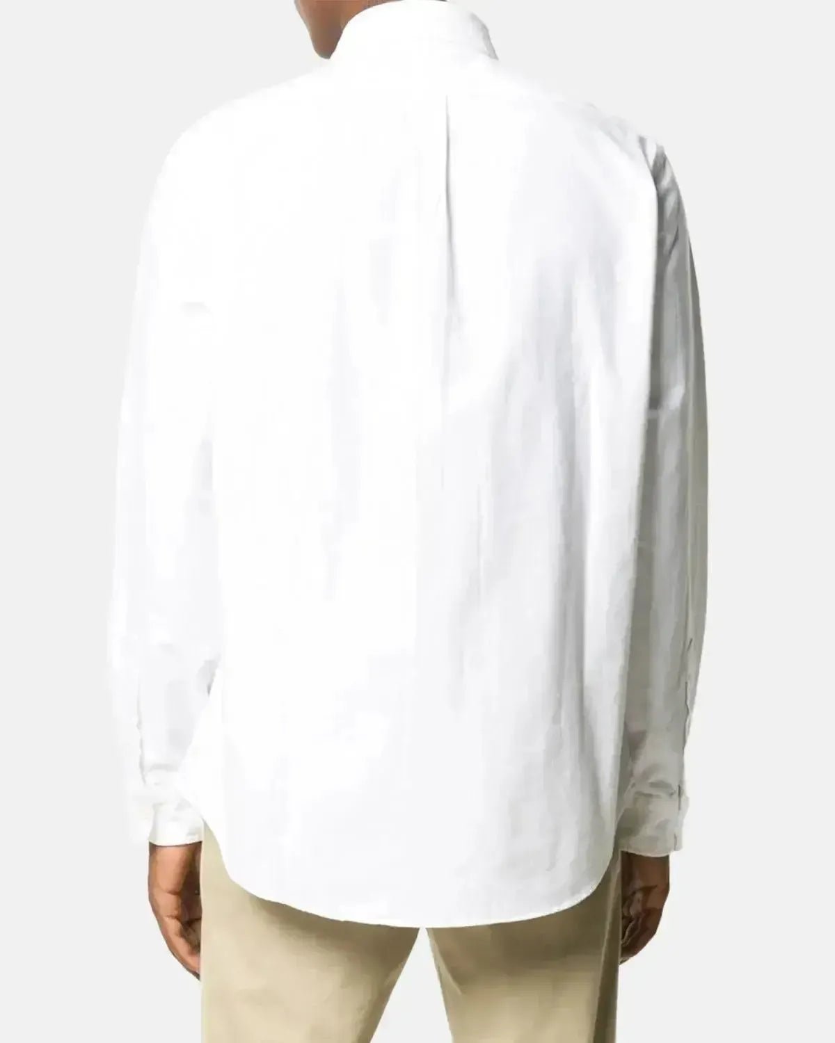 RALPH MENS LAUREN CUSTOM FIT OXFORD SHIRT WHITE | Studio DOS