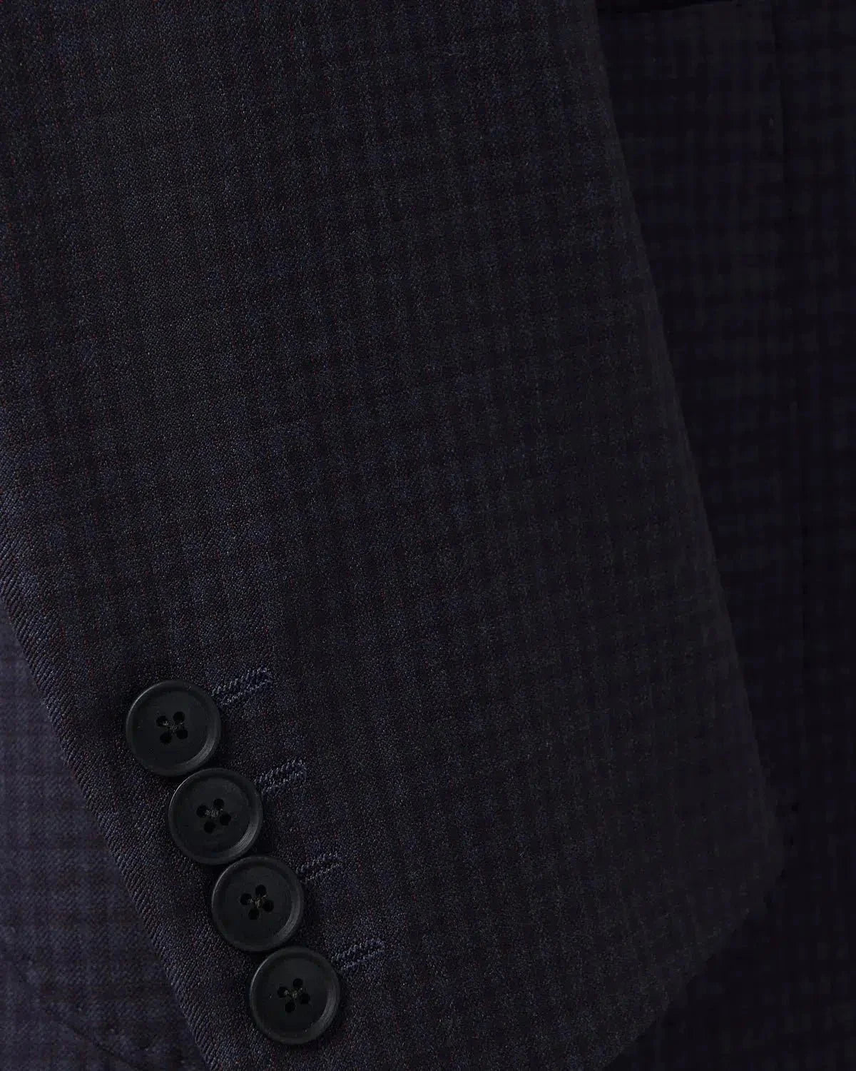 Richard James Club Check Jacket Navy Blue | Studio DOS