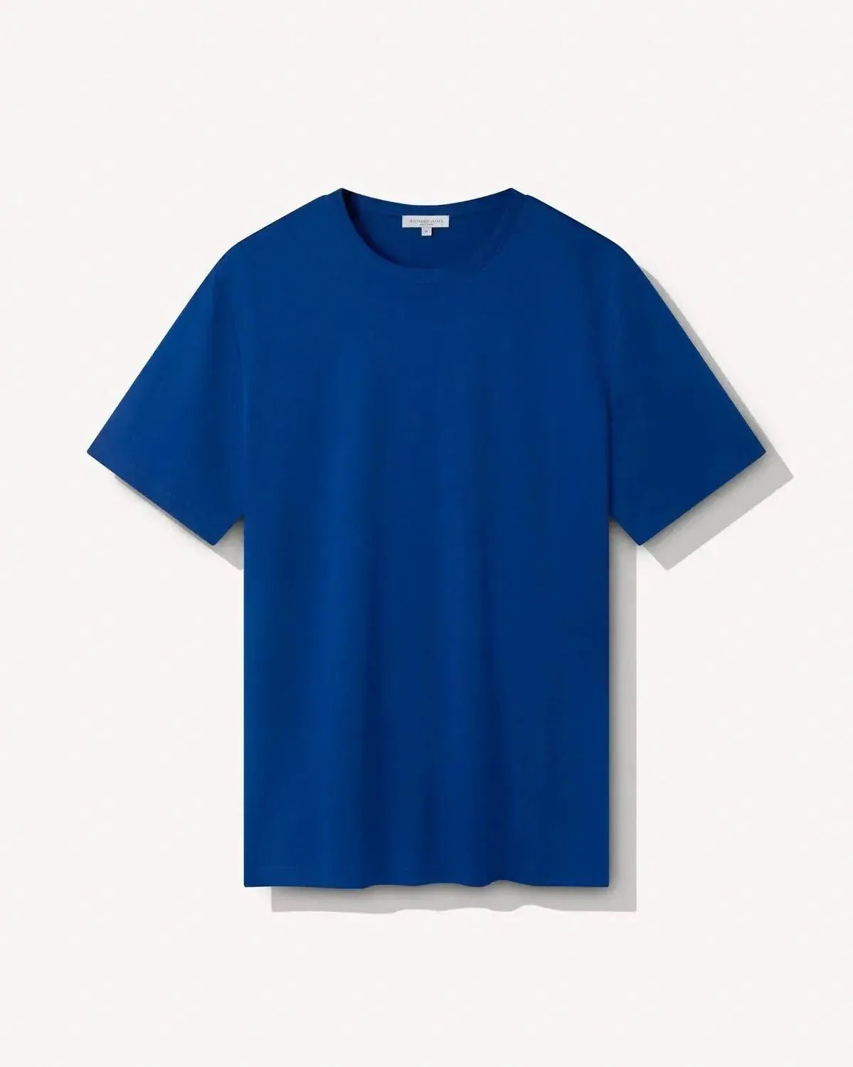 Richard James Mercerised Cotton T-Shirt Air Force Blue | Studio DOS