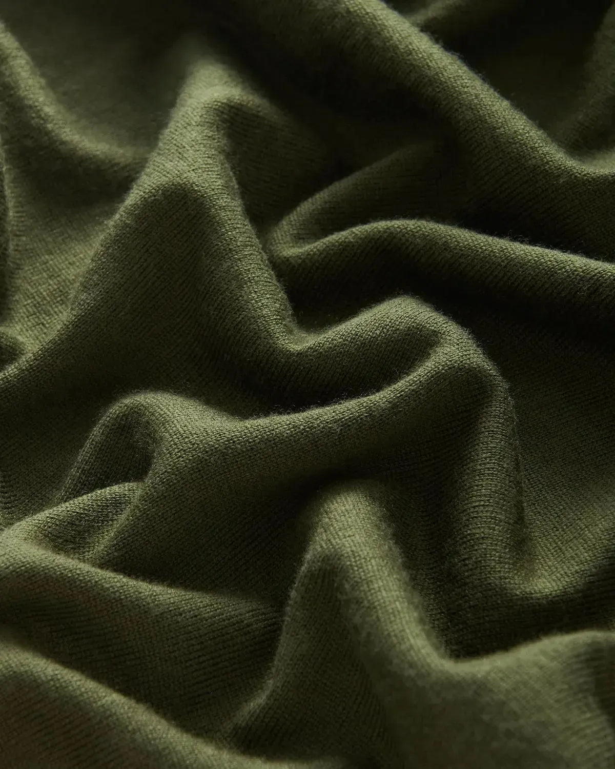 Richard James Merino Wool Collared Knit Sage | Studio DOS