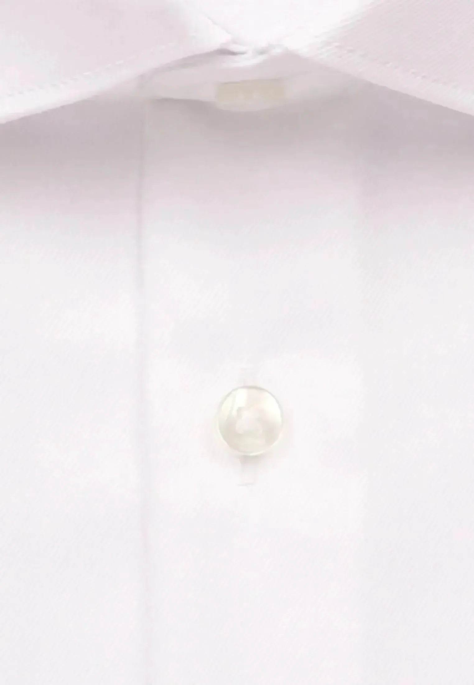 Seidensticker Mens Regular Fit No Iron New Kent Combi Cuff Business Shirt White | Studio DOS