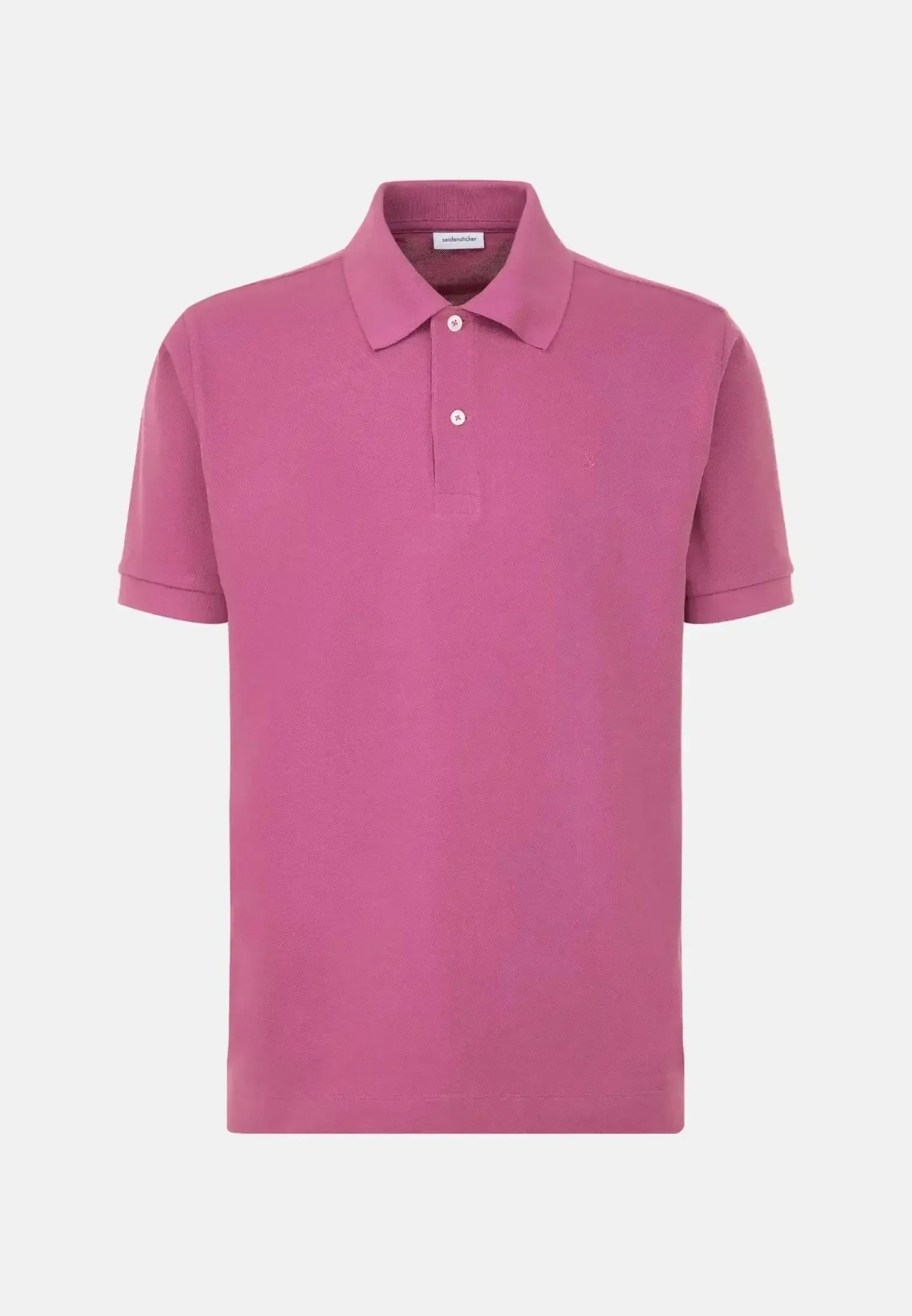 Seidensticker Regular Fit Pique Polo Shirt Dark Pink | Studio DOS