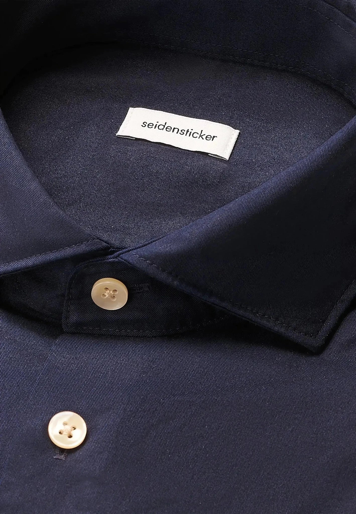 Seidensticker Regular Fit Spread Kent Casual Shirt Dark Blue | Studio DOS