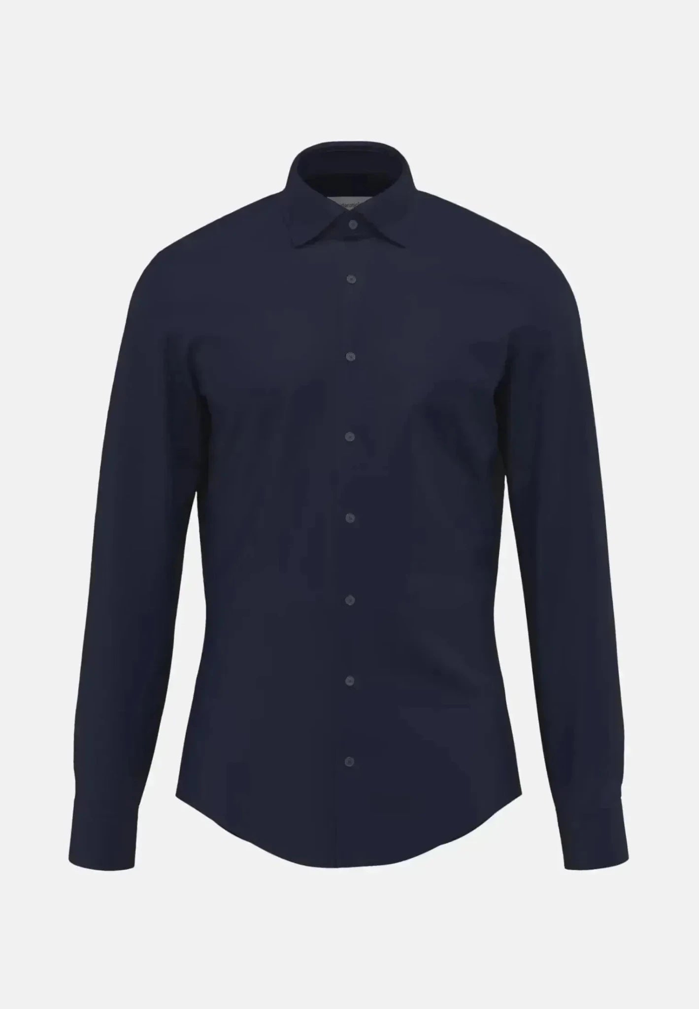 Seidensticker Shaped Fit Easy Iron New Kent Business Shirt Dark Blue | Studio DOS