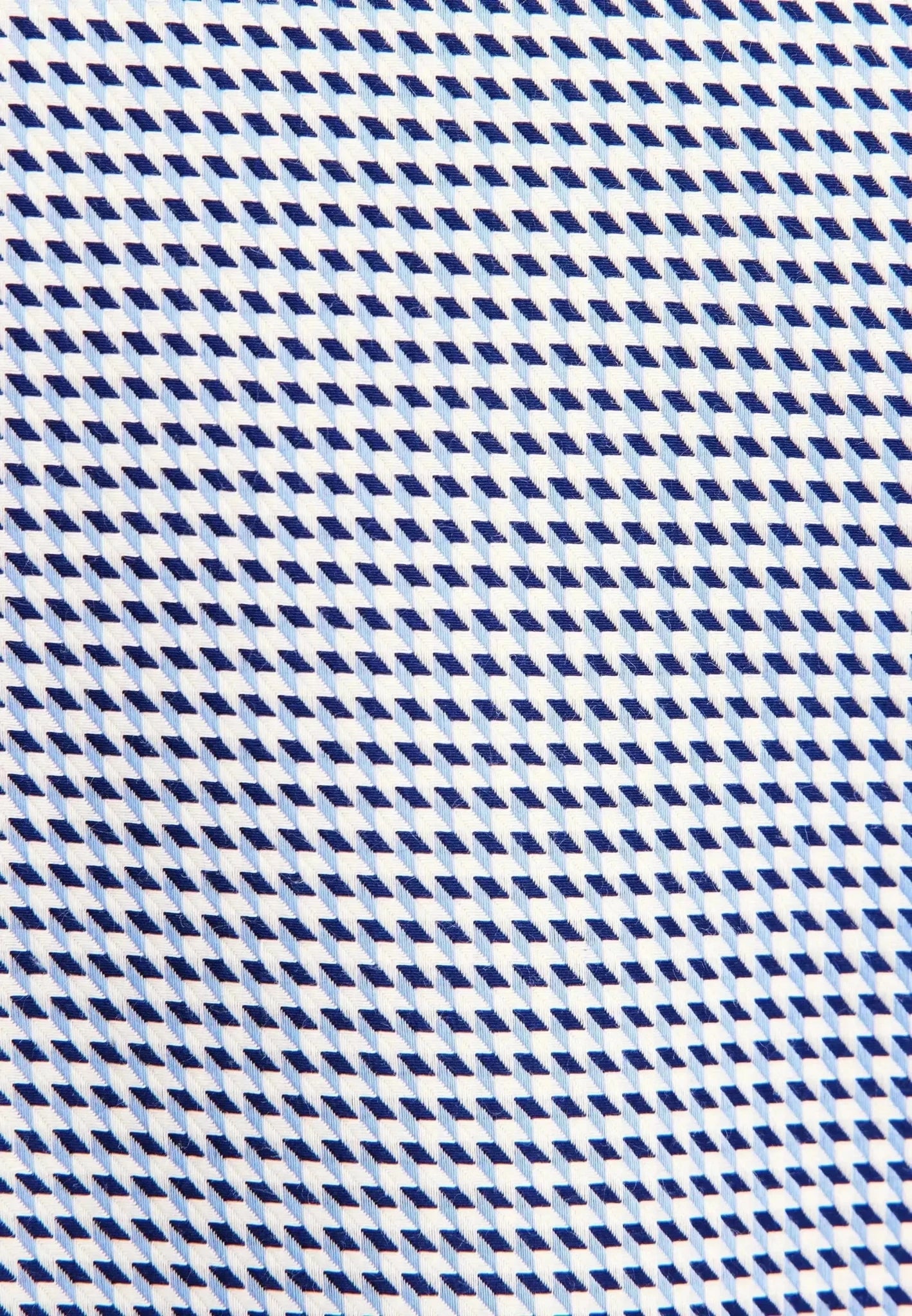 Seidensticker Slim Fit No Iron Spread Kent Pepita Business Shirt Mid Blue | Studio DOS