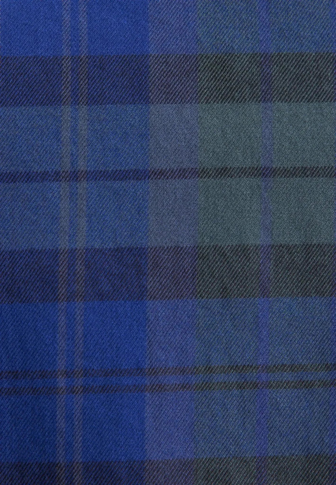 Seidensticker Slim Fit Spread Kent Check Flannel Shirt Dark Blue | Studio DOS