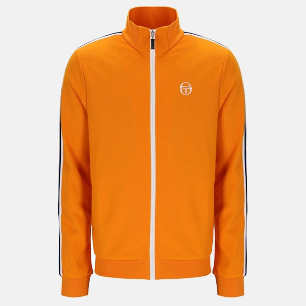 Sergio Tacchini Franco Track Top Jacket Orange Pepper/White | Studio DOS