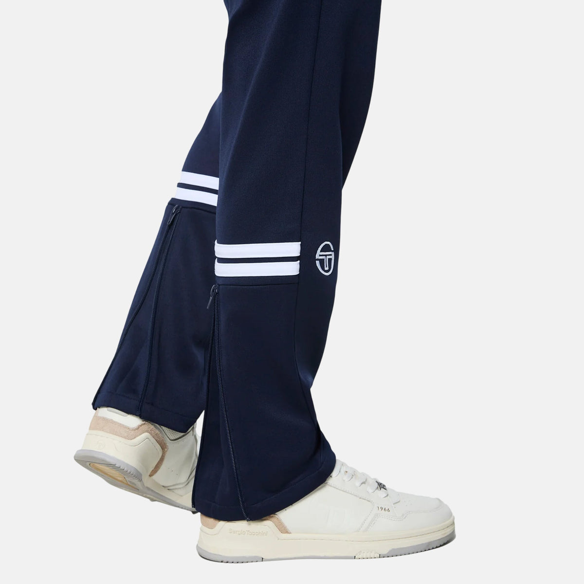 Sergio Tacchini Mens Orion Track Pant Joggers Maritime Blue White | Studio DOS