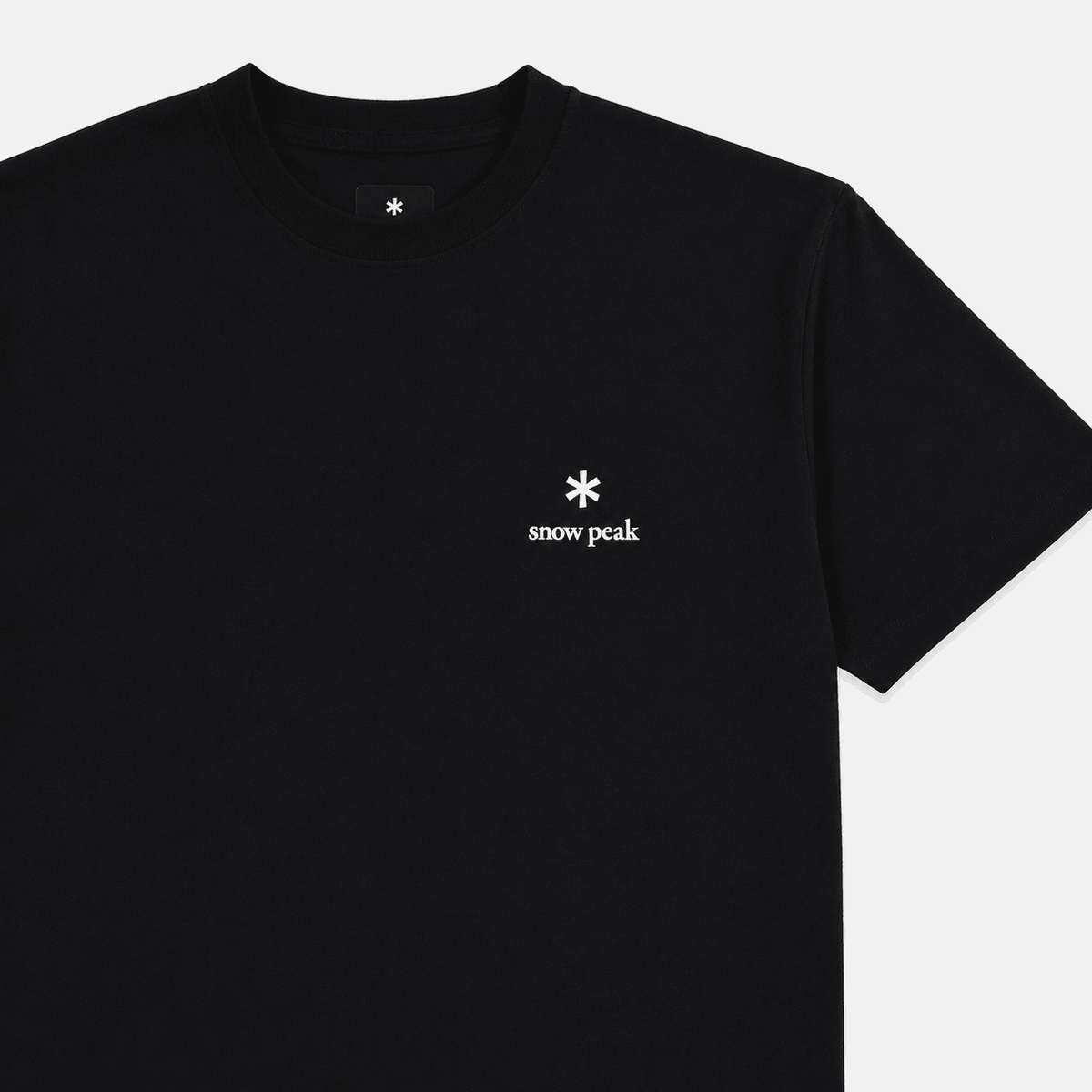 Snow Peak Logo T-Shirt Black | Studio DOS
