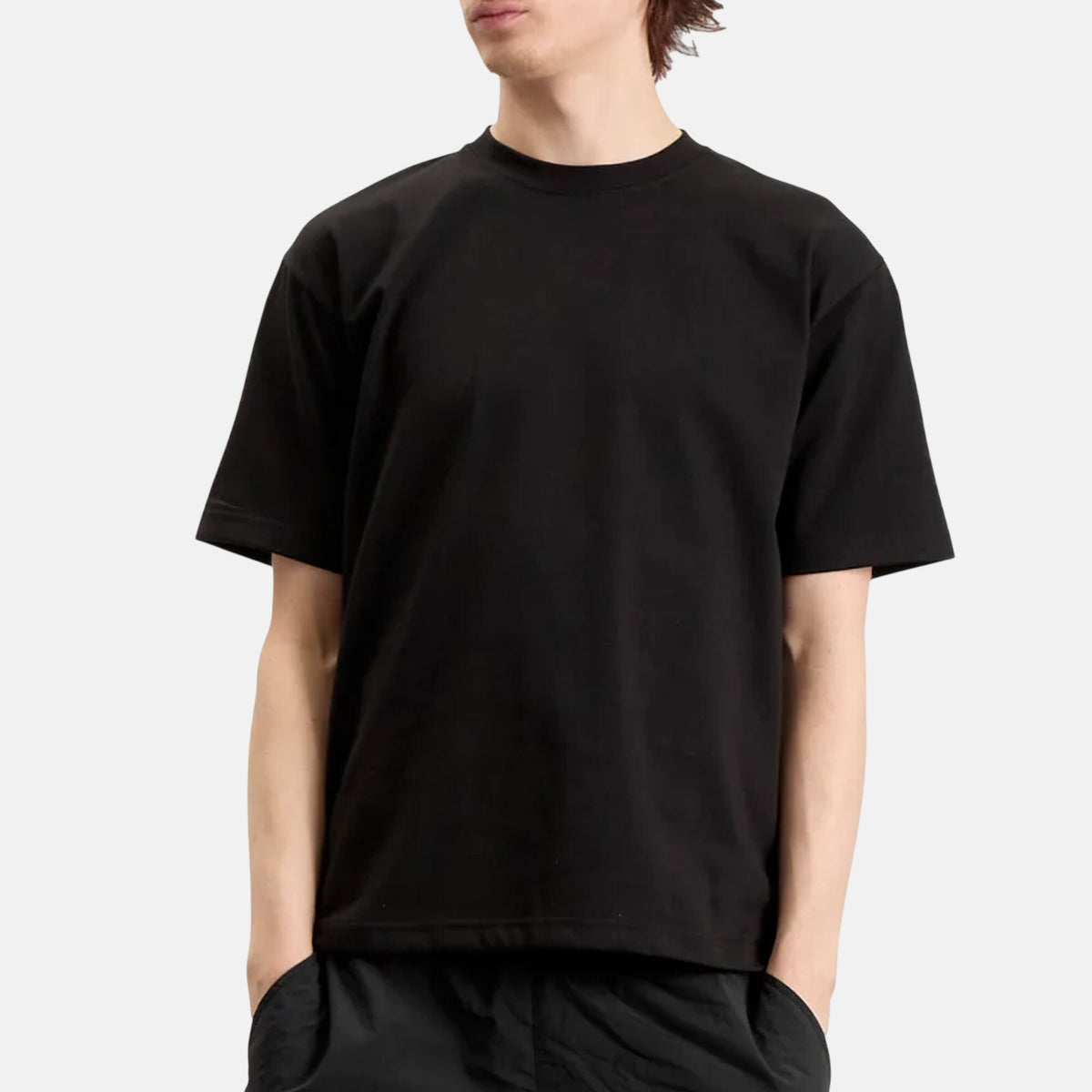 Snow Peak Mens NSD Back Printed Logo T-Shirt Black | Studio DOS