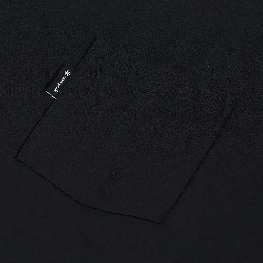 Snow Peak Pocket T-Shirt Black | Studio DOS