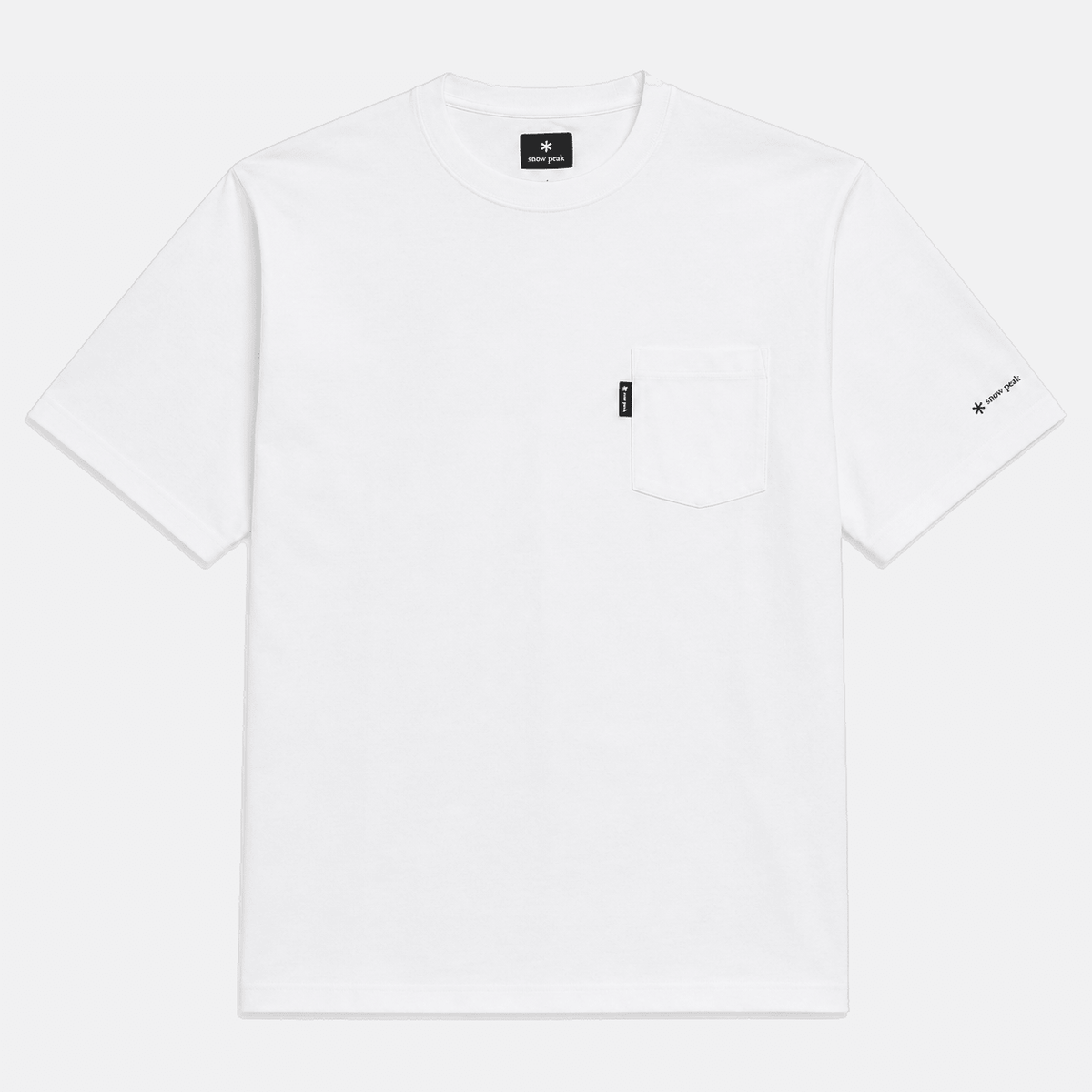 Snow Peak Pocket T-Shirt Off White | Studio DOS