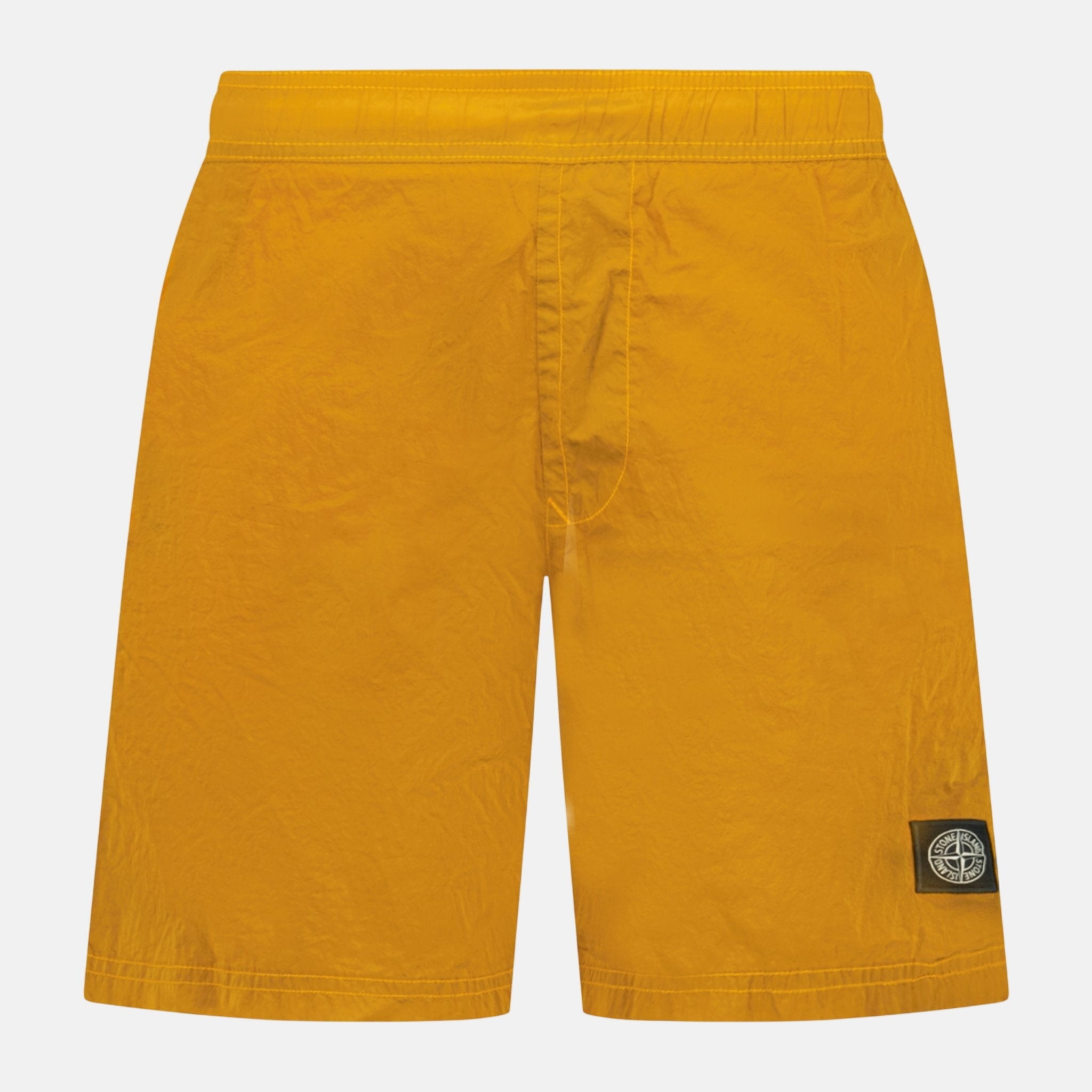 Stone Island Chrome Swim Shorts Burnt Orange | Studio DOS