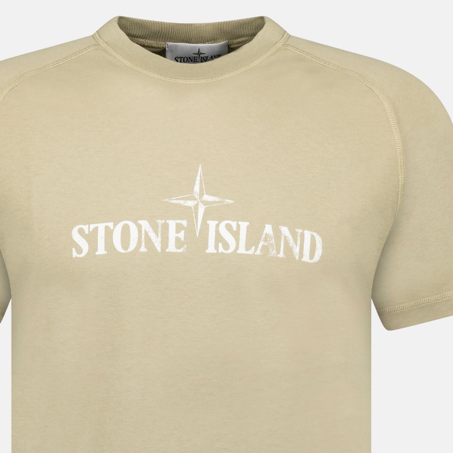 Stone Island Institutional Two T-Shirt Biscuit | Studio DOS