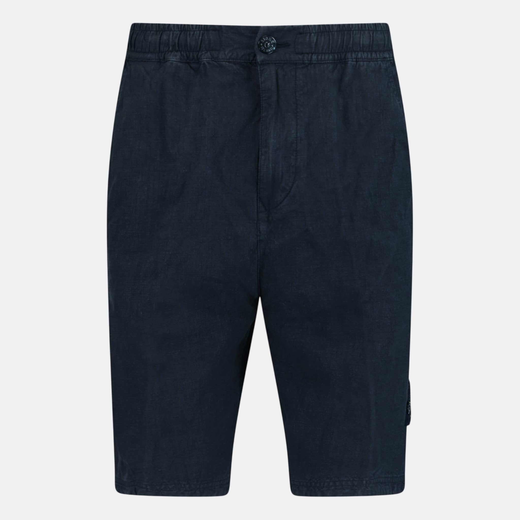 Stone Island Lino Nylon Tela - Tc Bermuda Comfort Shorts Navy | Studio DOS