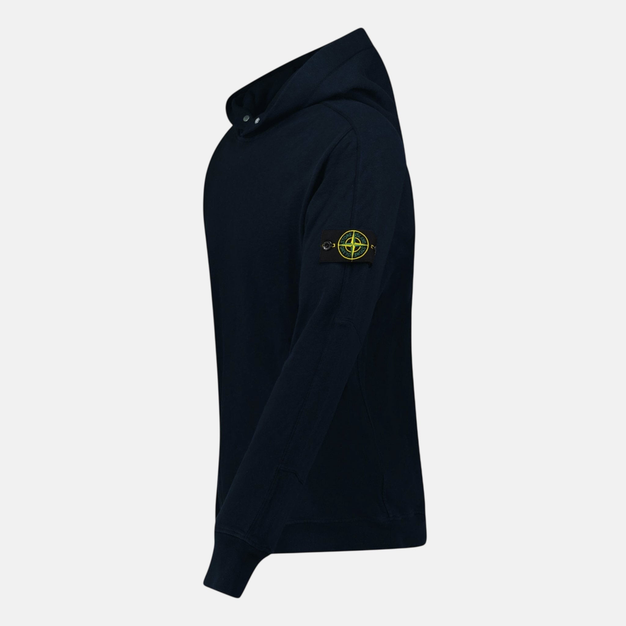 Stone Island ‘Old’ Treatment Hooded Sweatshirt Navy | Studio DOS