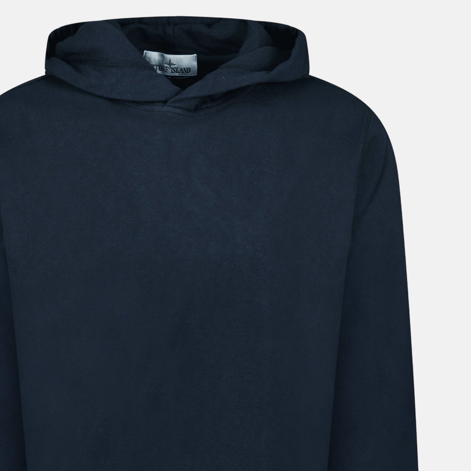 Stone Island ‘Old’ Treatment Hooded Sweatshirt Navy | Studio DOS