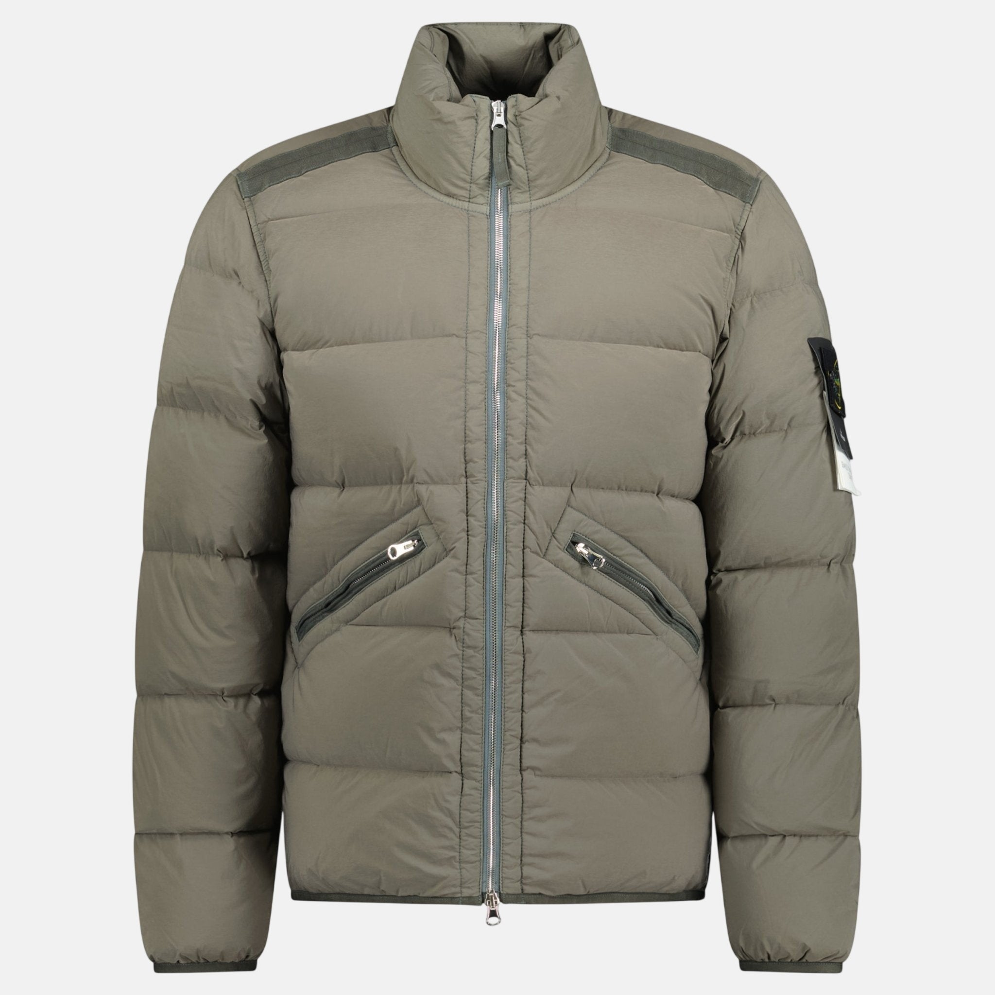Stone Island Seamless Tunnel Nylon Puffer Jacket Walnut Brown | Studio DOS