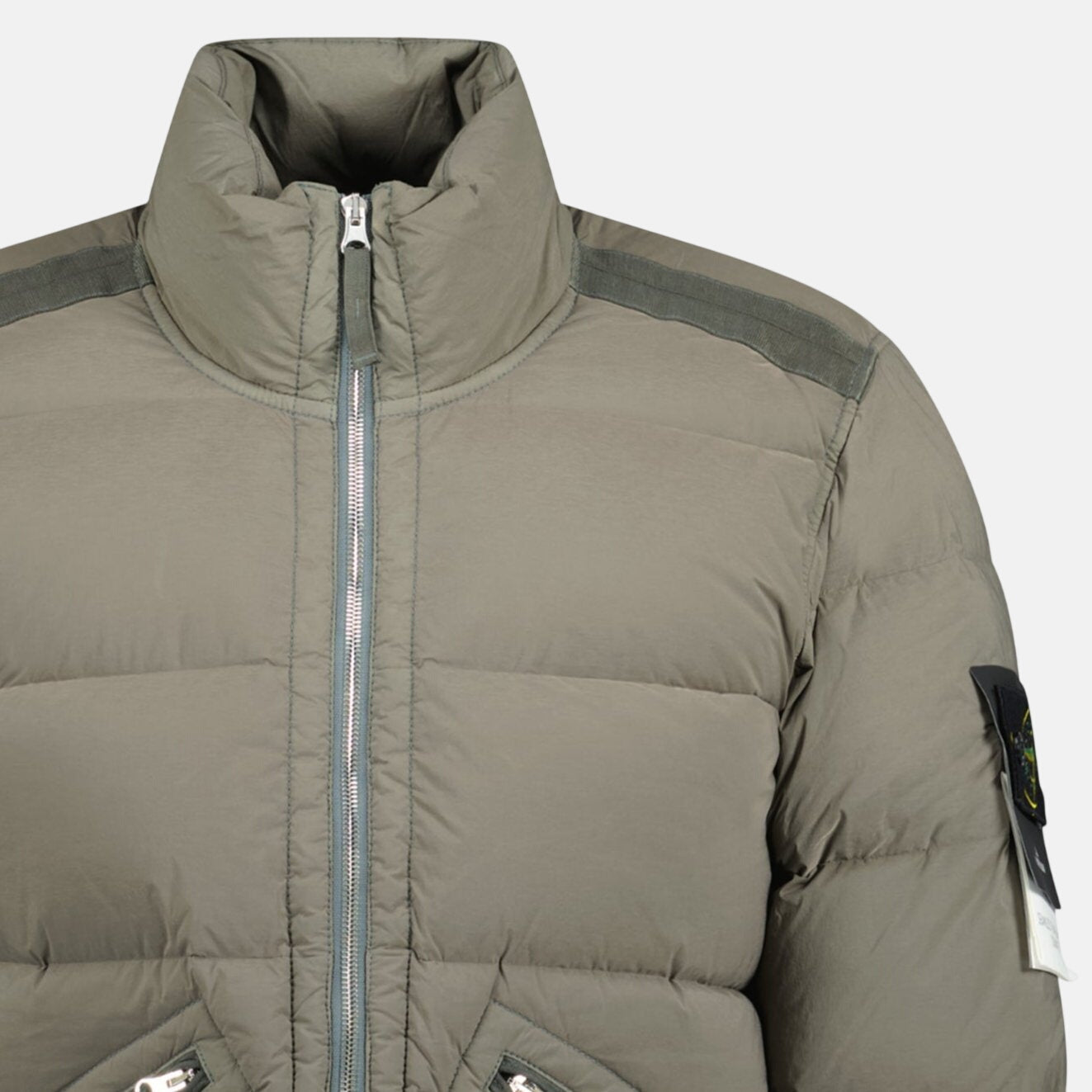 Stone Island Seamless Tunnel Nylon Puffer Jacket Walnut Brown | Studio DOS
