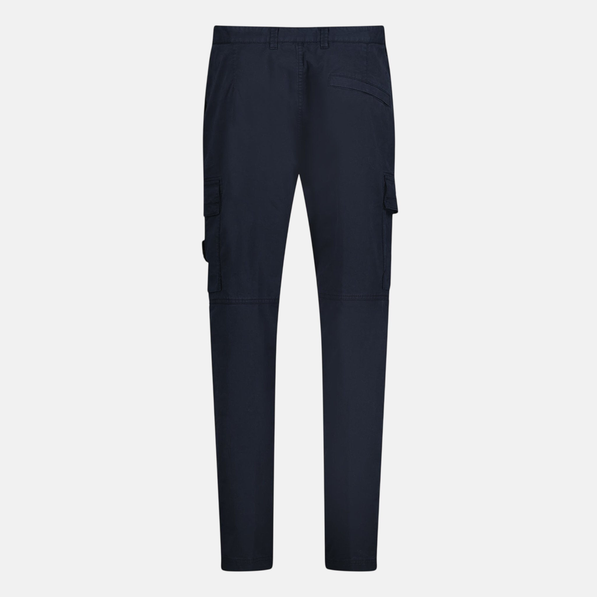 Stone Island Tapered Cargo Trousers Navy | Studio DOS