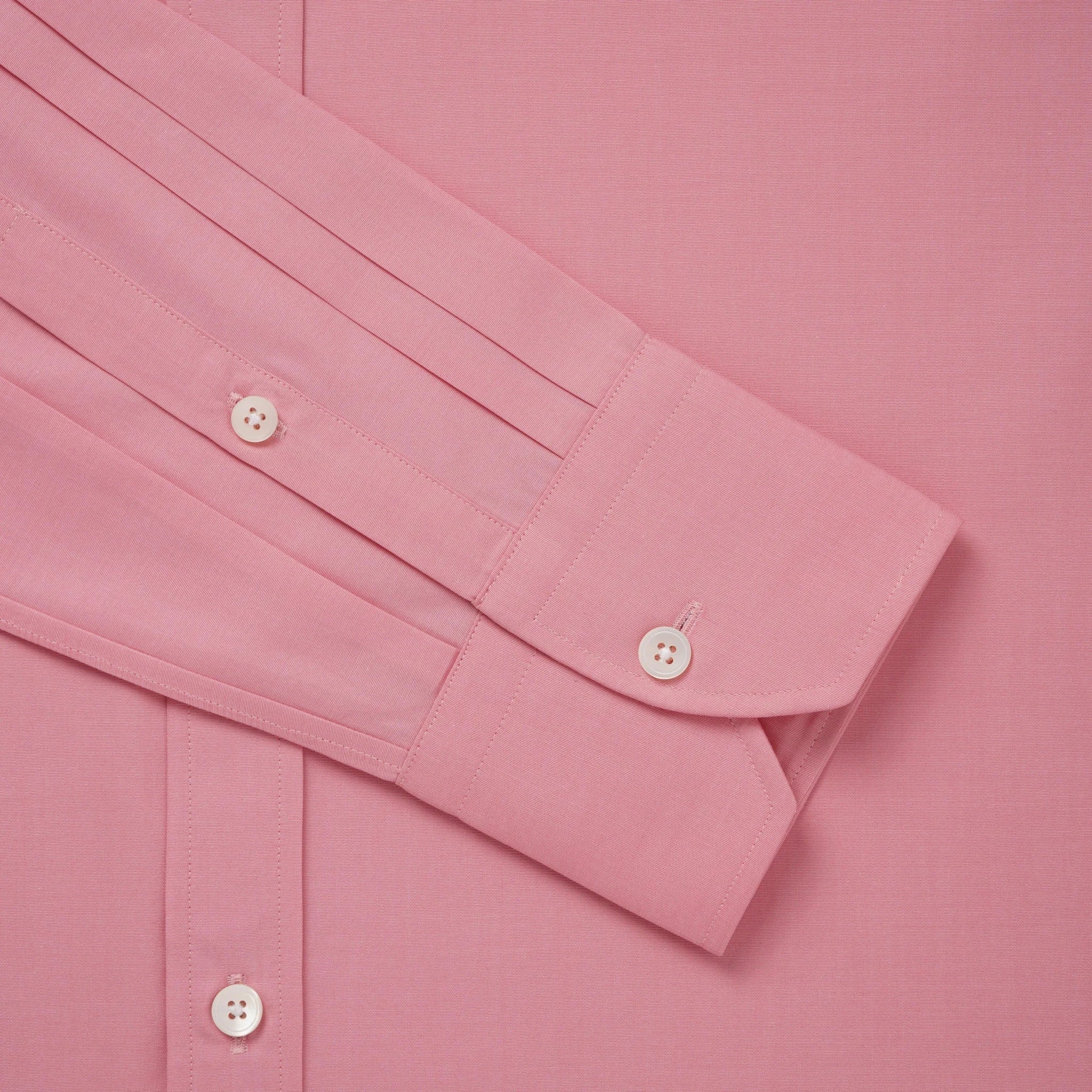 Thomas Pink Tailored Fit Formal Ramses Poplin Shirt Pink | Studio DOS